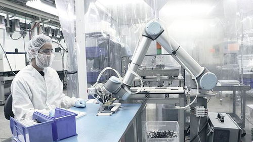 優傲機器人為化學制品和制藥行業賦能